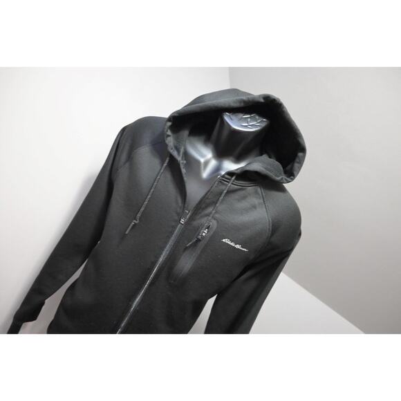 Eddie Bauer Fleece Hoodie Sweater FreeDry Full Zip Mens Size Large - Picture 4 of 10